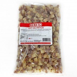 Bebeto Fizzy Cola Bottles Halal 2kg